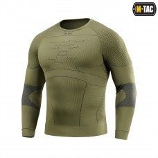 M-Tac терморубашка компрессионная Ranger Green/Dark Grey