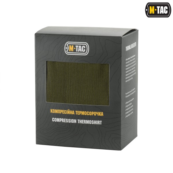 M-Tac термосорочка компресійна Ranger Green/Dark Grey - 70036023-S M-Tac термосорочка компресійна Ranger Green/Dark Grey - 70036023-S