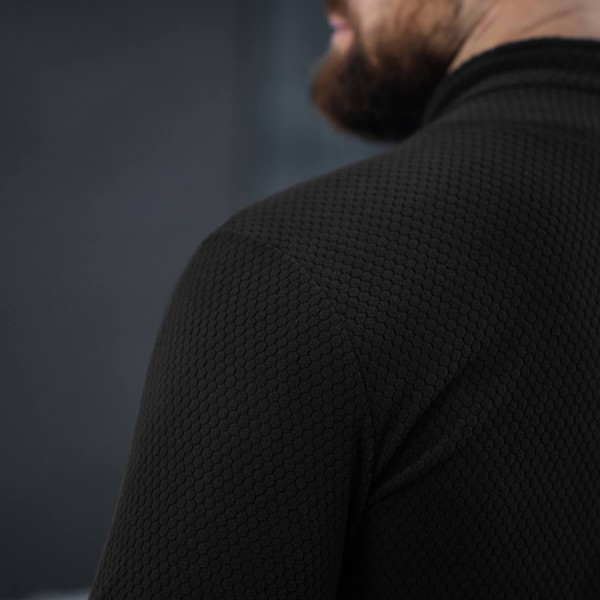 M-Tac терморубашка флис Delta Level 2 Hex Black - 70037002-L