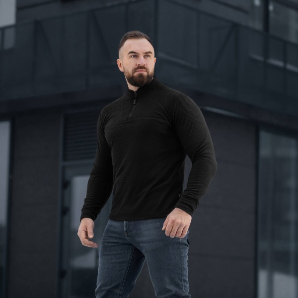 M-Tac терморубашка флис Delta Level 2 Hex Black - 70037002-L