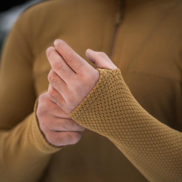 M-Tac терморубашка флис Delta Level 2 Hex Coyote - 70037005-M