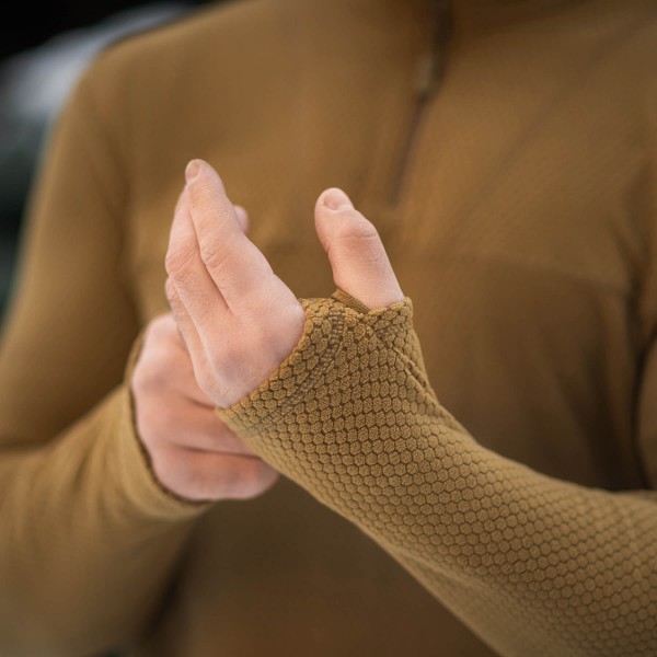 M-Tac терморубашка флис Delta Level 2 Hex Coyote - 70037005-M