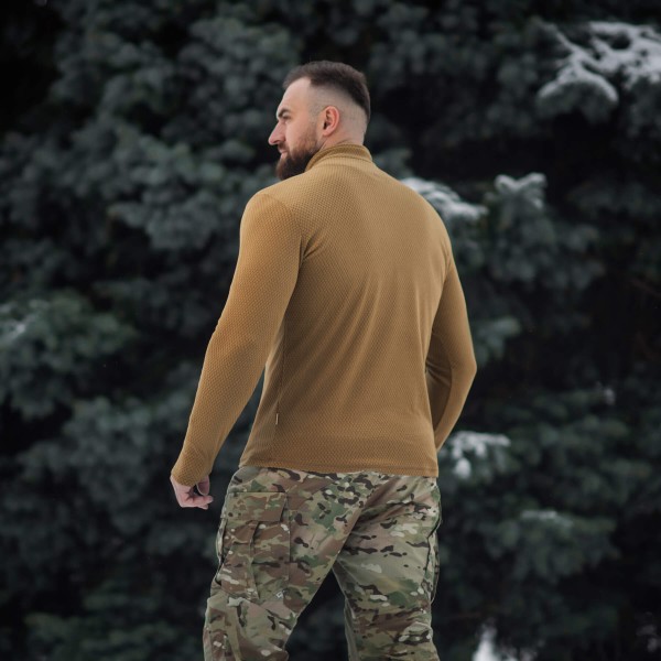 M-Tac терморубашка флис Delta Level 2 Hex Coyote - 70037005-M