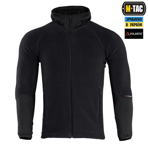 M-Tac кофта Hoodie Polartec Sport Black - 70067002 M-Tac кофта Hoodie Polartec Sport Black - 70067002