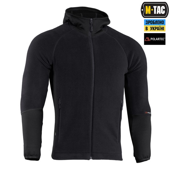 M-Tac кофта Hoodie Polartec Sport Black - 70067002 M-Tac кофта Hoodie Polartec Sport Black - 70067002