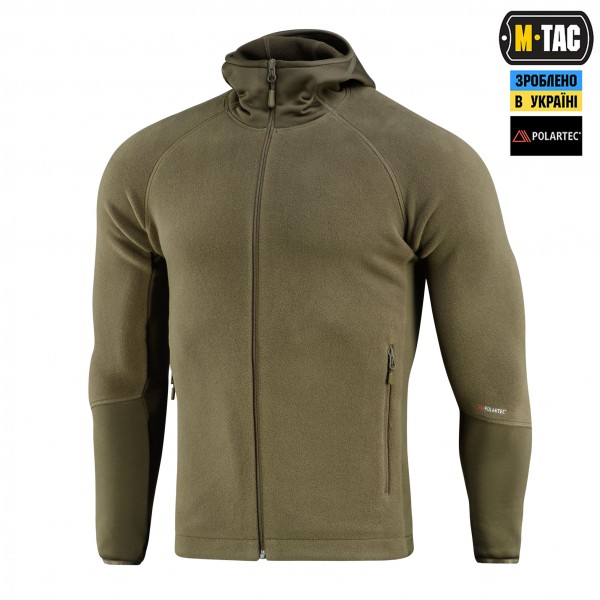 M-Tac кофта Hoodie Polartec Sport Dark Olive - 70067048