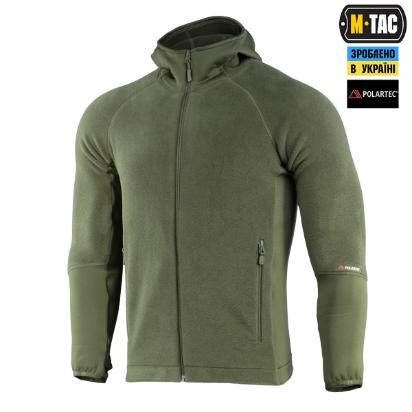 M-Tac кофта Hoodie Polartec Sport Army Olive - 70067064