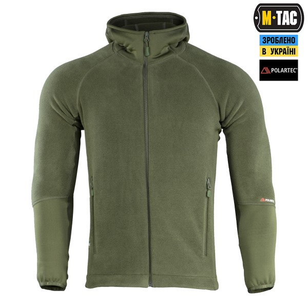 M-Tac кофта Hoodie Polartec Sport Army Olive - 70067064 M-Tac кофта Hoodie Polartec Sport Army Olive - 70067064
