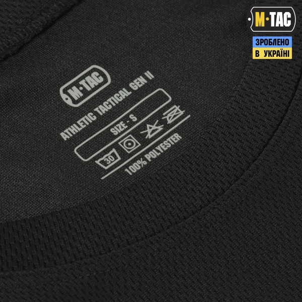 M-Tac футболка потоотводящая Athletic Gen. 2 Black - 80006102 M-Tac футболка потоотводящая Athletic Gen. 2 Black - 80006102