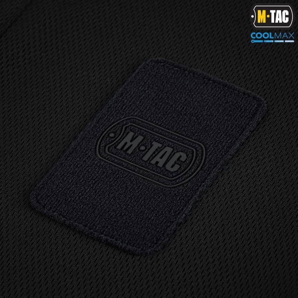 M-Tac поло Elite Tactical Coolmax Black/Dark Navy Blue - 80010215-XS
