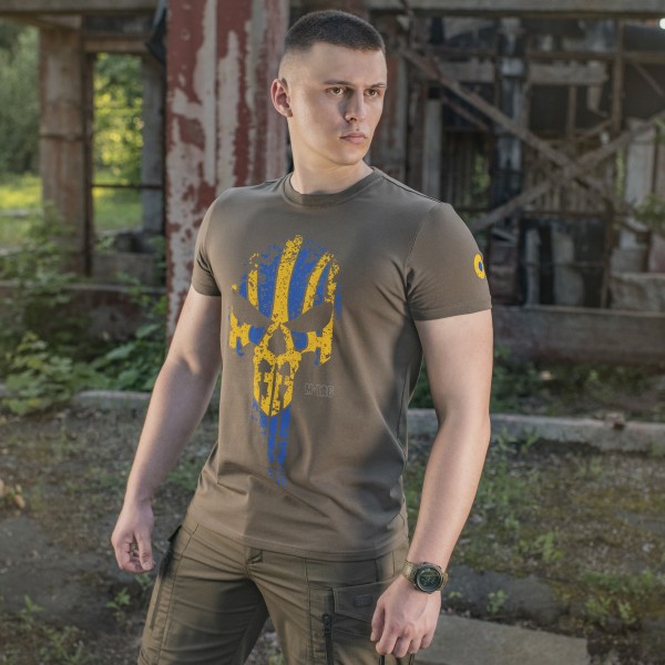 M-Tac футболка Месник Olive/Yellow/Blue - 80016001 M-Tac футболка Месник Olive/Yellow/Blue - 80016001