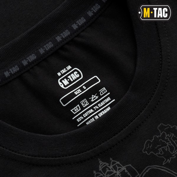 M-Tac футболка Земля Козаків Black - 80023002 M-Tac футболка Земля Козаків Black - 80023002