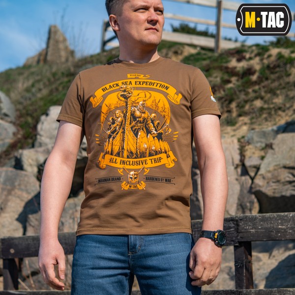 M-Tac футболка Black Sea Expedition Coyote Brown - 80025017 M-Tac футболка Black Sea Expedition Coyote Brown - 80025017