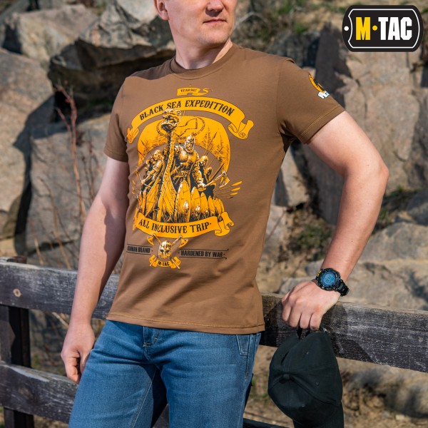 M-Tac футболка Black Sea Expedition Coyote Brown - 80025017 M-Tac футболка Black Sea Expedition Coyote Brown - 80025017
