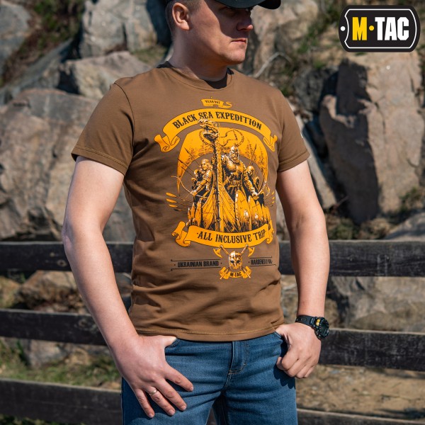 M-Tac футболка Black Sea Expedition Coyote Brown - 80025017 M-Tac футболка Black Sea Expedition Coyote Brown - 80025017