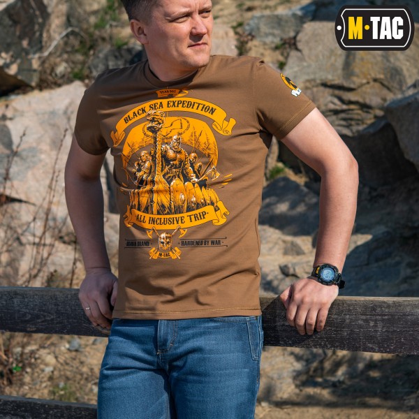 M-Tac футболка Black Sea Expedition Coyote Brown - 80025017 M-Tac футболка Black Sea Expedition Coyote Brown - 80025017