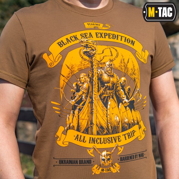 M-Tac футболка Black Sea Expedition Coyote Brown - 80025017 M-Tac футболка Black Sea Expedition Coyote Brown - 80025017