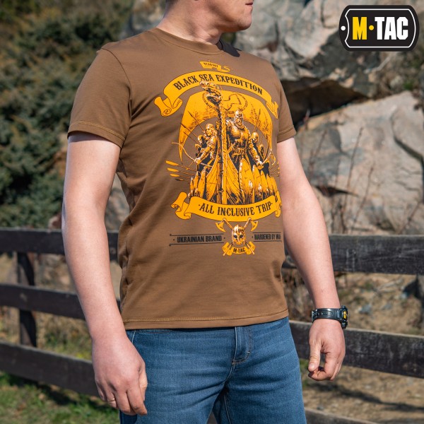 M-Tac футболка Black Sea Expedition Coyote Brown - 80025017 M-Tac футболка Black Sea Expedition Coyote Brown - 80025017
