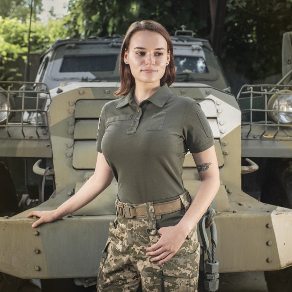 M-Tac поло тактическое 65/35 Lady Army Olive - 80027062