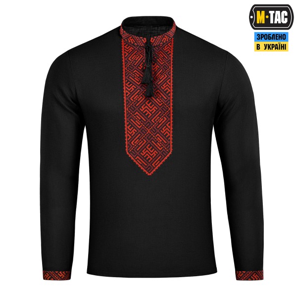 M-Tac вишиванка 100% льон чорний - 80031002 M-Tac вишиванка 100% льон чорний - 80031002