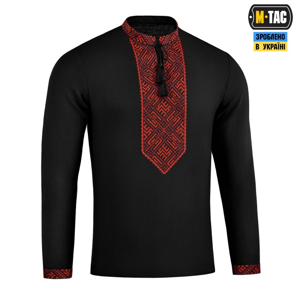 M-Tac вишиванка 100% льон чорний - 80031002 M-Tac вишиванка 100% льон чорний - 80031002
