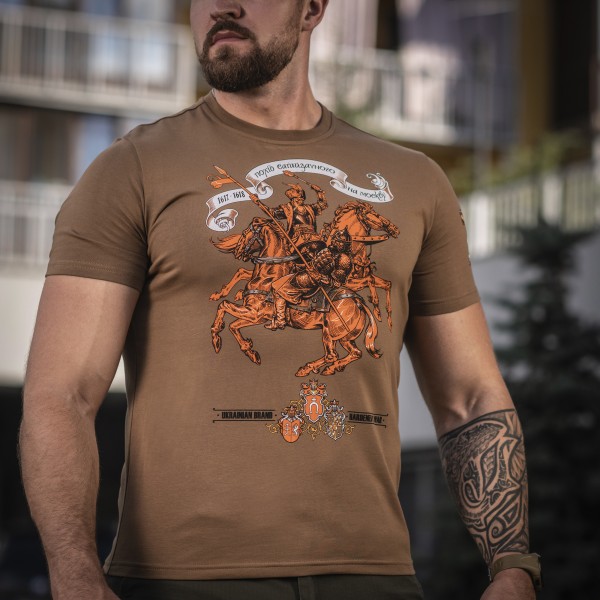 M-Tac футболка Гетьман Сагайдачний Coyote Brown - 80033017 M-Tac футболка Гетьман Сагайдачний Coyote Brown - 80033017