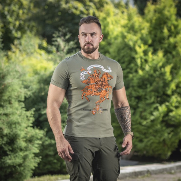 M-Tac футболка Гетьман Сагайдачний Light Olive - 80033038 M-Tac футболка Гетьман Сагайдачний Light Olive - 80033038