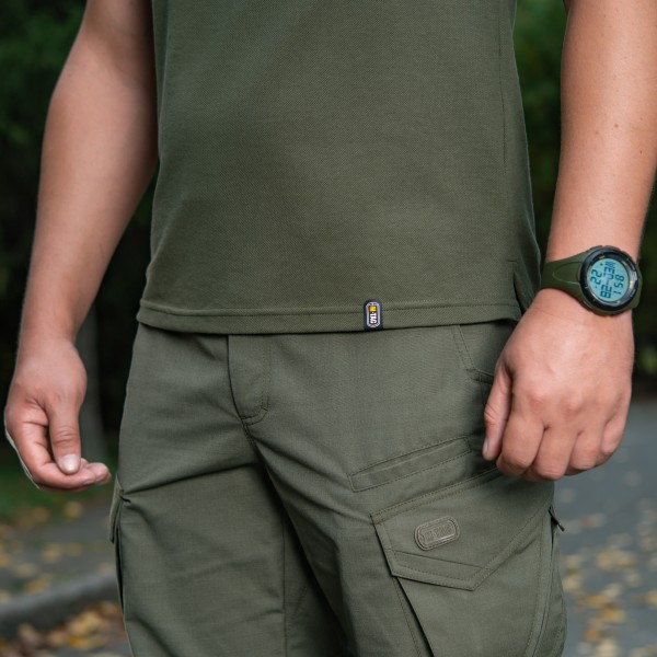 M-Tac поло НГУ со светоотражающей надписью 65/35 Army Olive - 80033062 M-Tac поло НГУ со светоотражающей надписью 65/35 Army Olive - 80033062