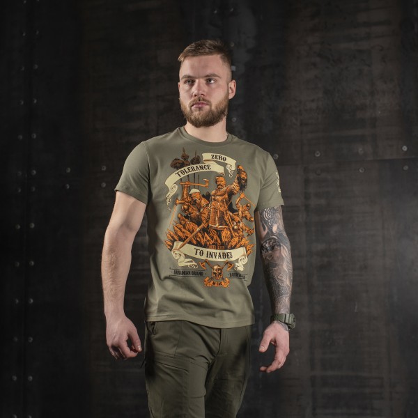 M-Tac футболка Zero Tolerance Light Olive - 80035038