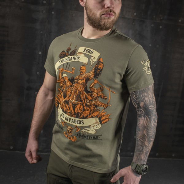 M-Tac футболка Zero Tolerance Light Olive - 80035038