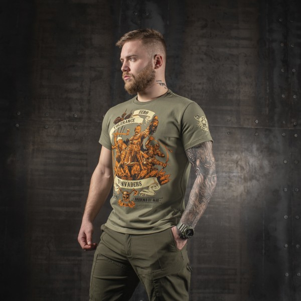 M-Tac футболка Zero Tolerance Light Olive - 80035038