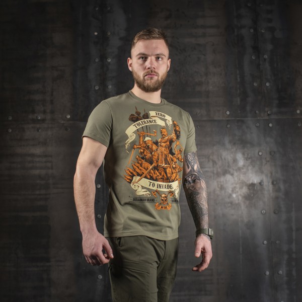 M-Tac футболка Zero Tolerance Light Olive - 80035038