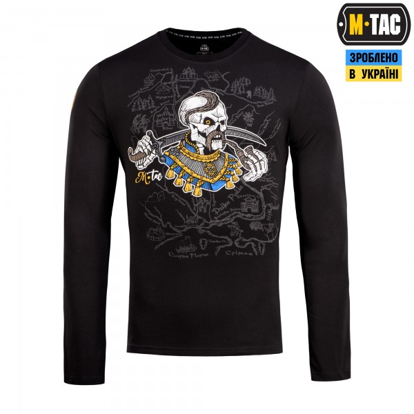 M-Tac футболка Земля Козаків длинный рукав Black - 80036002 M-Tac футболка Земля Козаків длинный рукав Black - 80036002