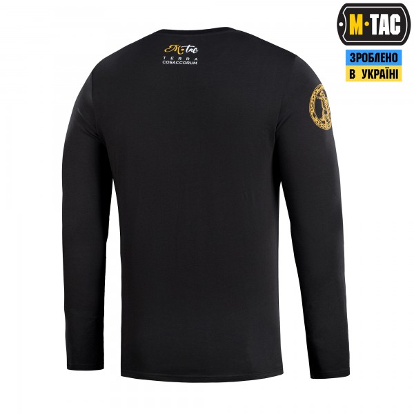 M-Tac футболка Земля Козаків длинный рукав Black - 80036002 M-Tac футболка Земля Козаків длинный рукав Black - 80036002