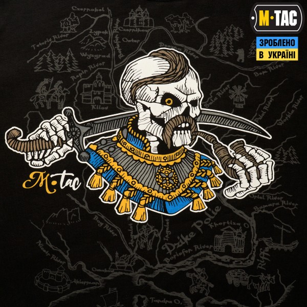 M-Tac футболка Земля Козаків длинный рукав Black - 80036002 M-Tac футболка Земля Козаків длинный рукав Black - 80036002