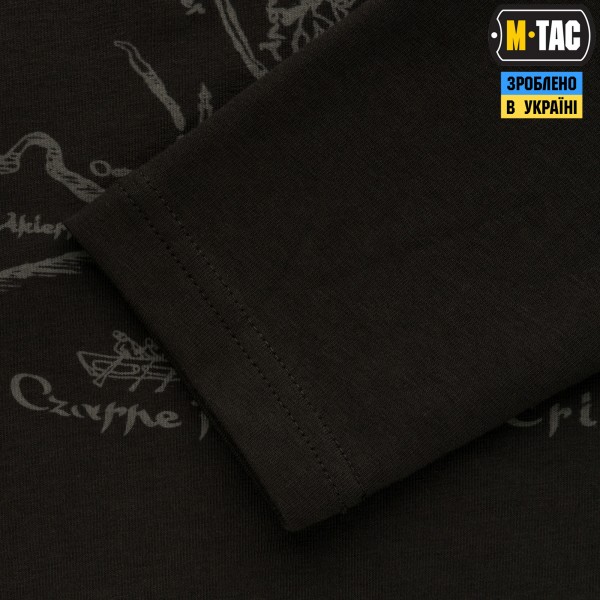 M-Tac футболка Земля Козаків длинный рукав Black - 80036002 M-Tac футболка Земля Козаків длинный рукав Black - 80036002
