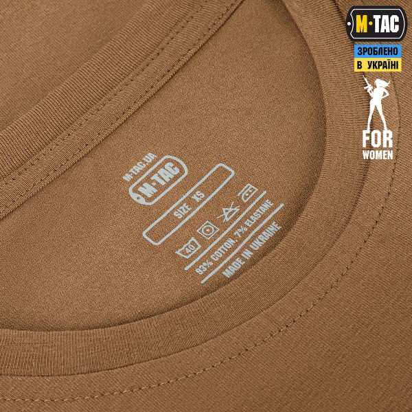 M-Tac футболка 93/7 Lady Coyote Brown - 80039017 M-Tac футболка 93/7 Lady Coyote Brown - 80039017