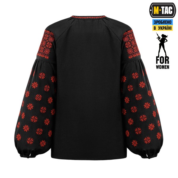 M-Tac вишиванка жіноча 100% льон чорна - 80040002 M-Tac вишиванка жіноча 100% льон чорна - 80040002