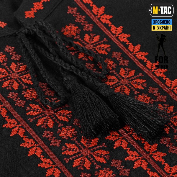 M-Tac вишиванка жіноча 100% льон чорна - 80040002 M-Tac вишиванка жіноча 100% льон чорна - 80040002