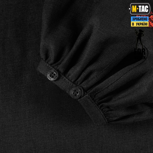 M-Tac вишиванка жіноча 100% льон чорна - 80040002 M-Tac вишиванка жіноча 100% льон чорна - 80040002