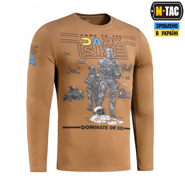 M-Tac футболка UA Side довгий рукав Coyote Brown - 80043017