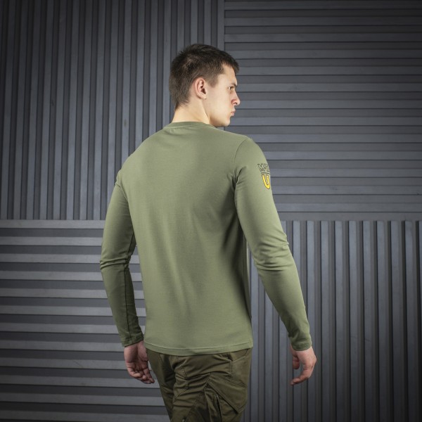 M-Tac футболка UA Side длинный рукав Light Olive - 80043038