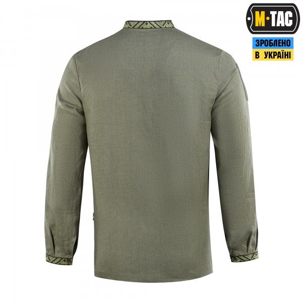 M-Tac вишиванка тактична 100% льон олива - 80044001 M-Tac вишиванка тактична 100% льон олива - 80044001