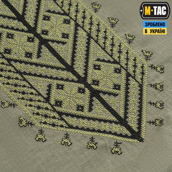 M-Tac вишиванка тактична 100% льон олива - 80044001 M-Tac вишиванка тактична 100% льон олива - 80044001