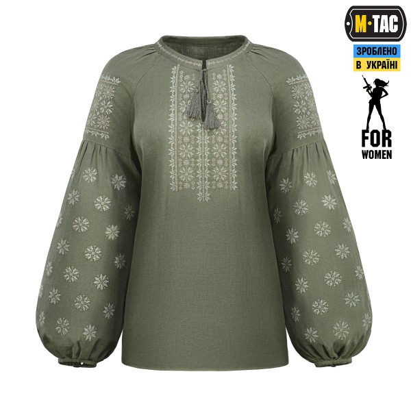 M-Tac вышиванка женская 100% лён олива тип2 - 80049901 M-Tac вышиванка женская 100% лён олива тип2 - 80049901