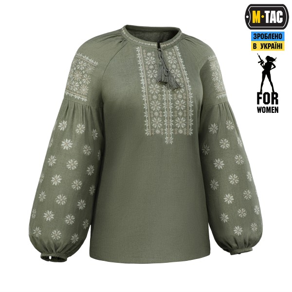 M-Tac вышиванка женская 100% лён олива тип2 - 80049901 M-Tac вышиванка женская 100% лён олива тип2 - 80049901