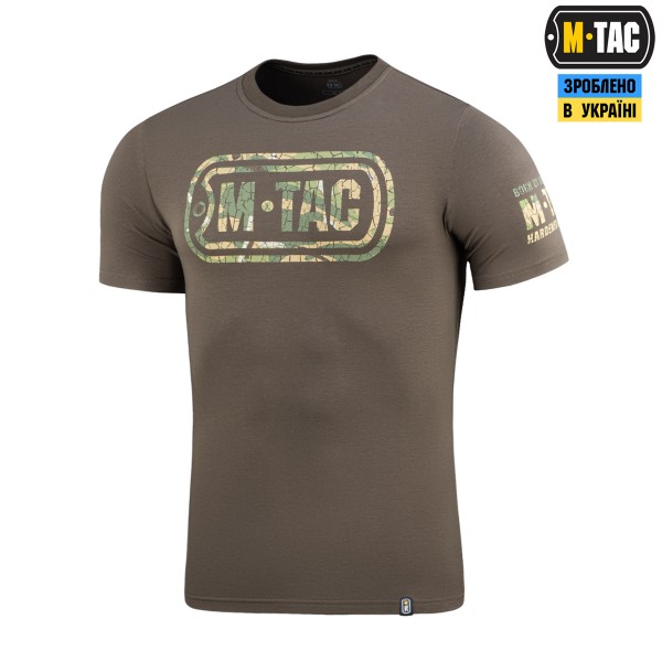 M-Tac футболка Logo Dark Olive - 80066048