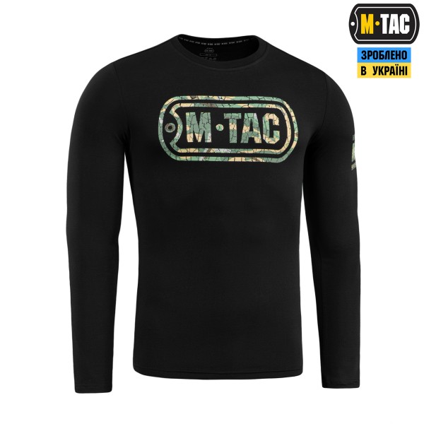 M-Tac футболка Logo довгий рукав Black - 80067002 M-Tac футболка Logo довгий рукав Black - 80067002