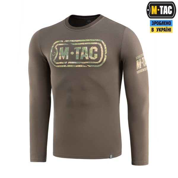 M-Tac футболка Logo довгий рукав Dark Olive - 80067048