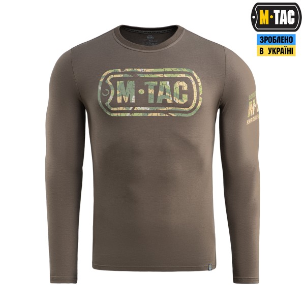 M-Tac футболка Logo довгий рукав Dark Olive - 80067048 M-Tac футболка Logo довгий рукав Dark Olive - 80067048
